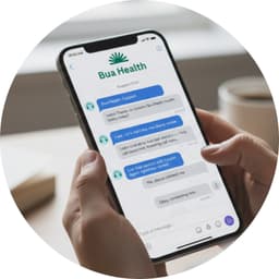 Bua Health Support Chat